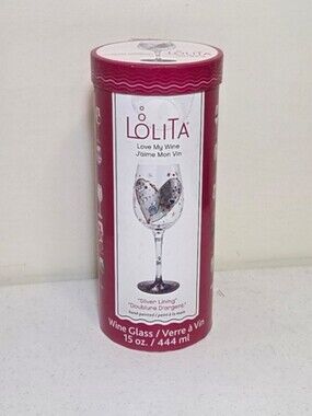 New Lolita Silver Lining Wine Glass